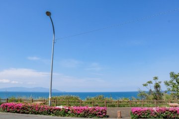 海沿いの道（北山）